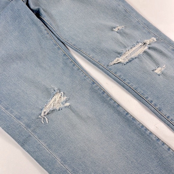 Levi’s Wedgie High Rise Distressed Staight Jeans - Picture 8 of 11